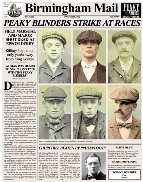 peaky blinders real money  This cool British TV series came into prominence in 2013 and immediately
